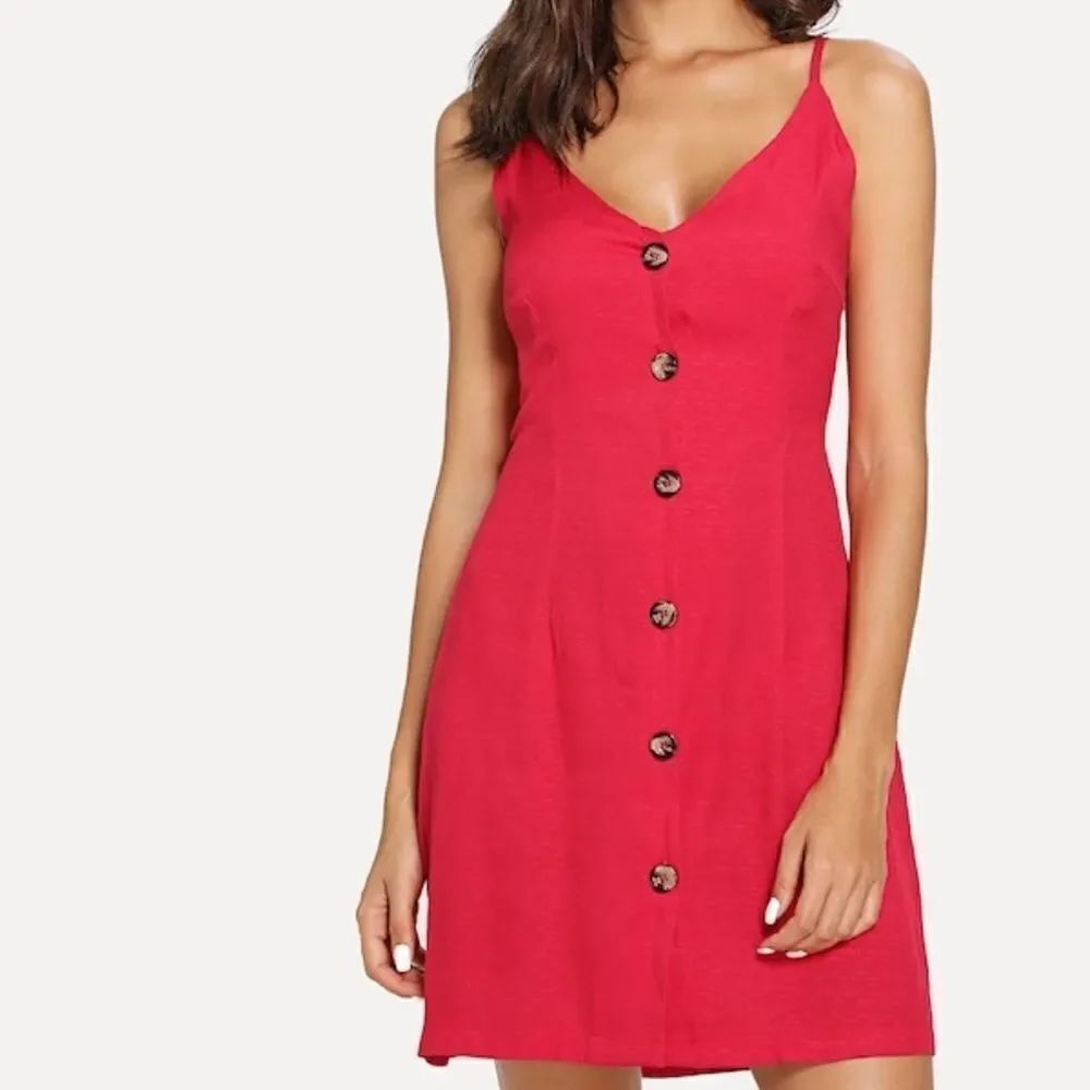 ✨ Button Front Strap Dress✨